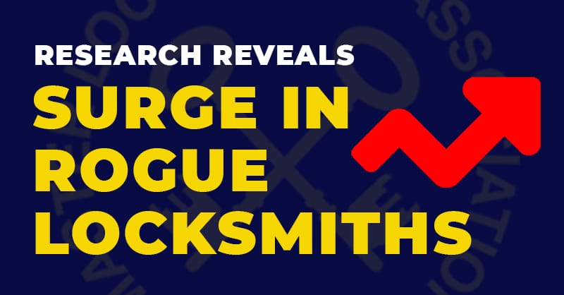Research Reveals Surge in Rogue Locksmiths